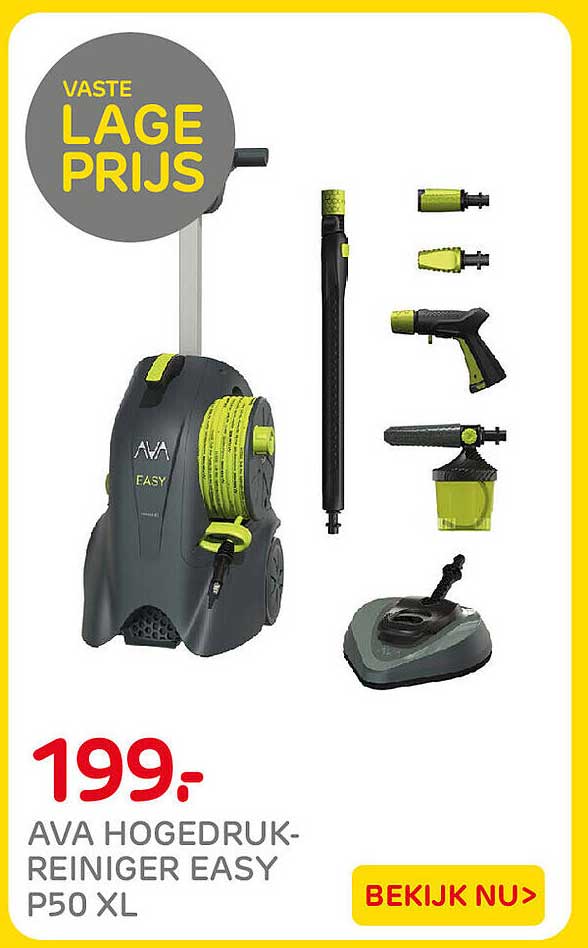 AVA HOGEDRUK-REINIGER EASY P50 XL