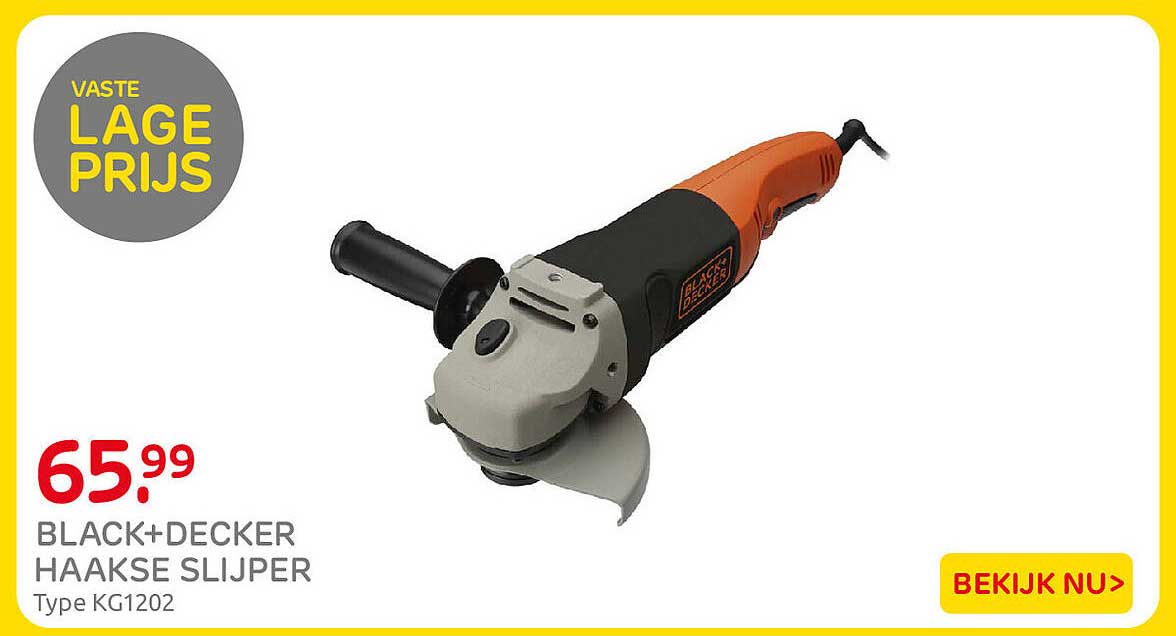 BLACK+DECKER HAAKSE SLIJPER Type KG1202