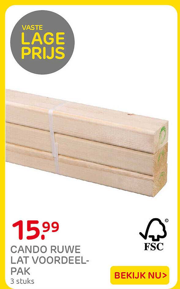 CANDO RUWE LAT VOORDEEL-PAK