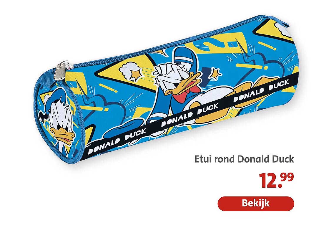 Etui rond Donald Duck