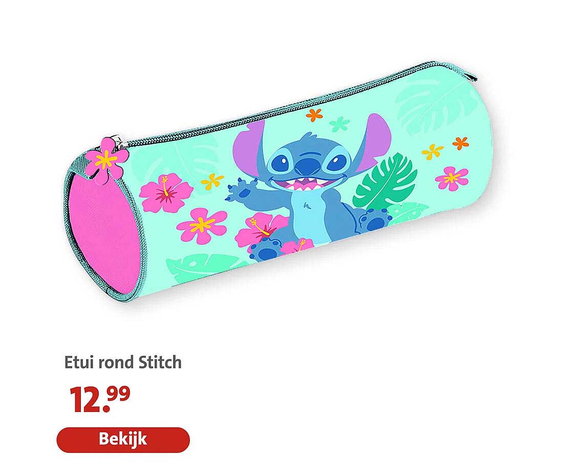 Etui rond Stitch