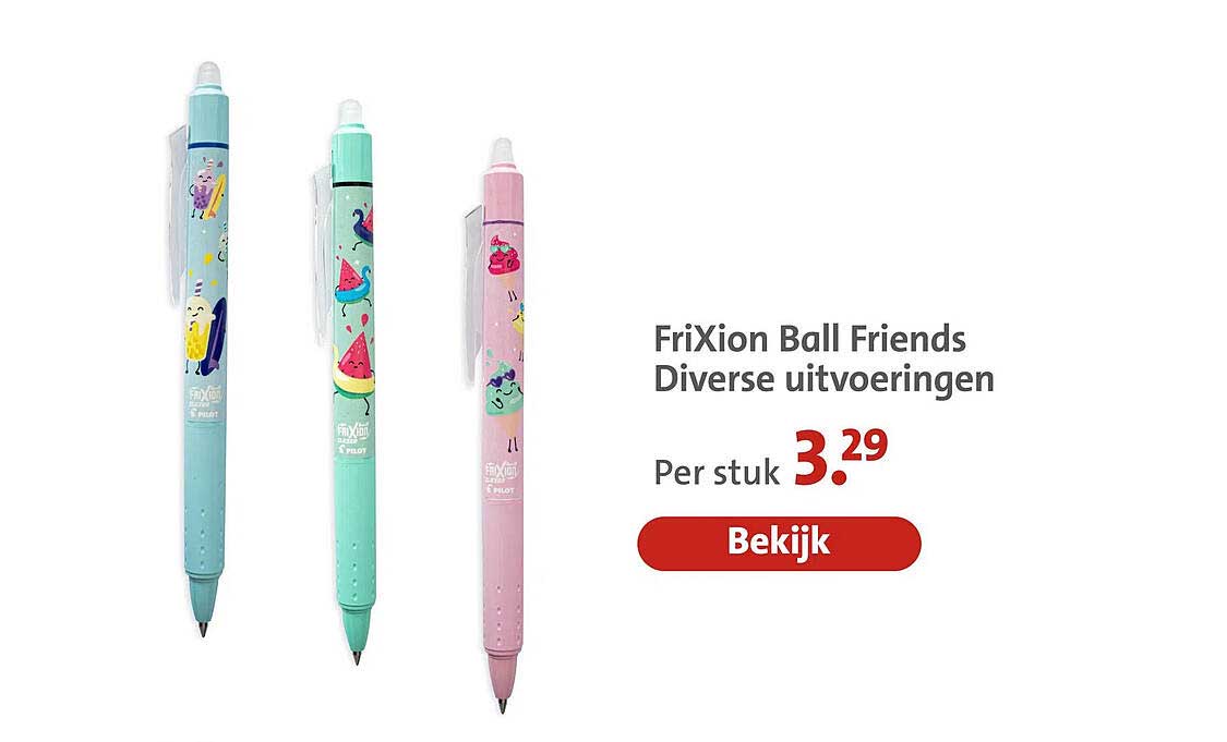 FriXion Ball Friends Diverse uitvoeringen