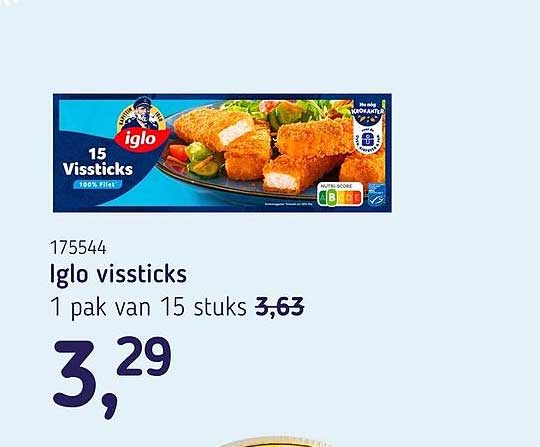 Iglo vissticks