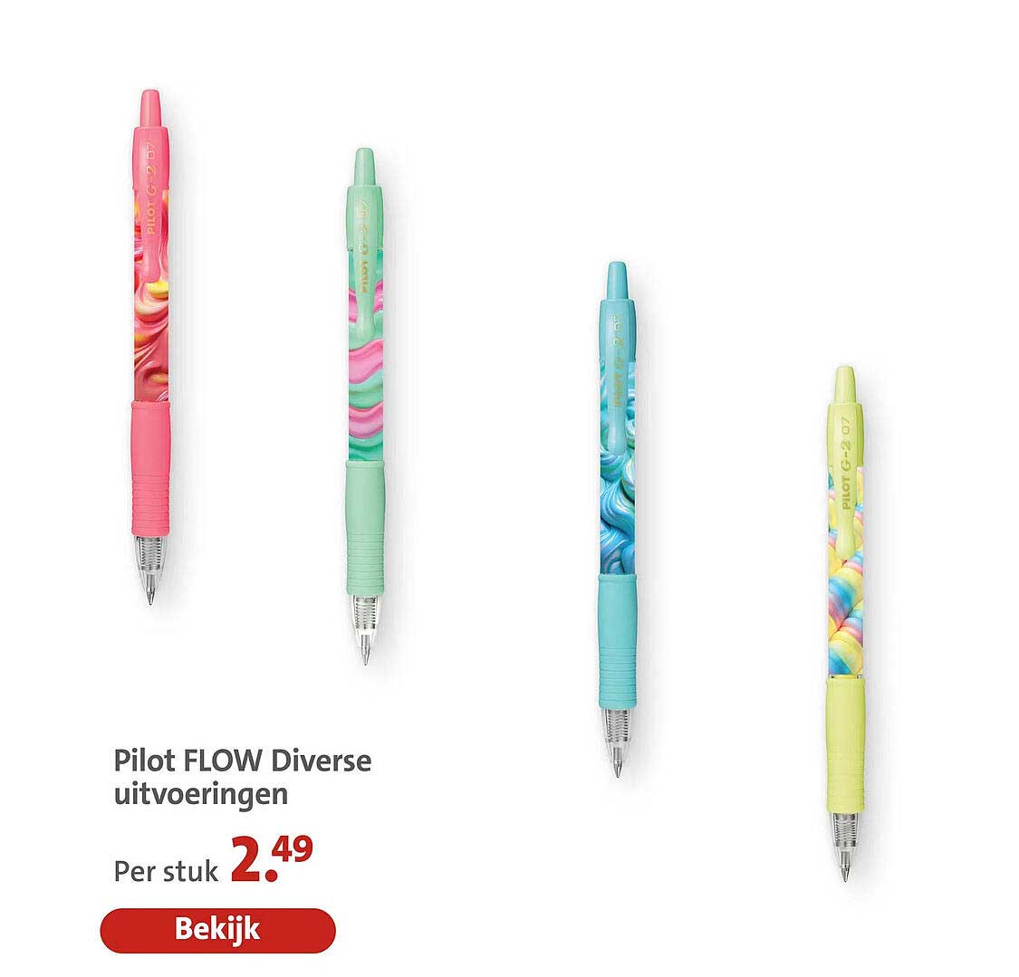 Pilot FLOW Diverse uitvoeringen