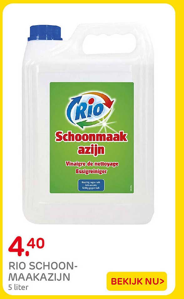 RIO SCHOON-MAAKAZIJN 5 liter