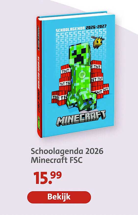 Schoolagenda 2026 Minecraft FSC