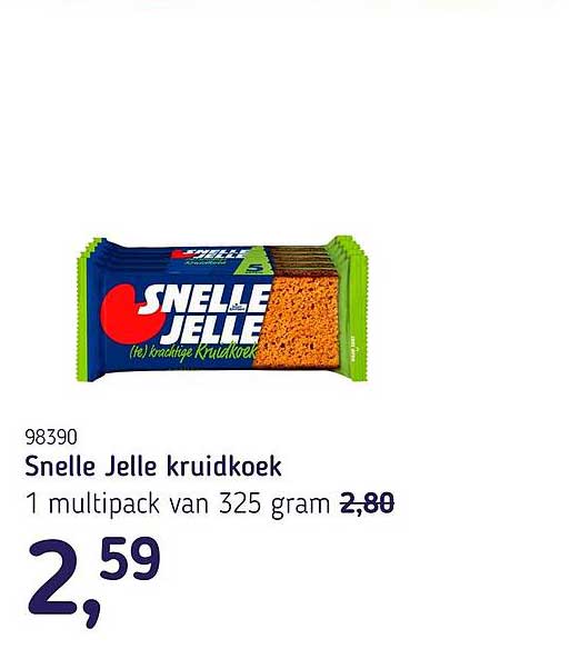 Snelle Jelle kruidkoek