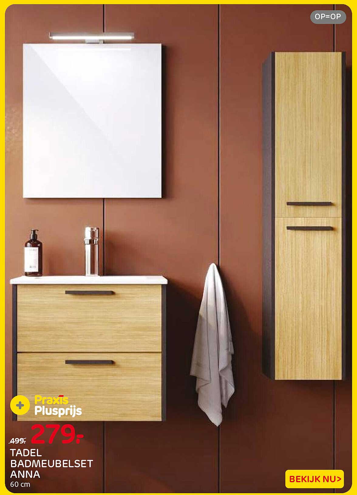 TADEL BADMEUBELSET ANNA 60 cm