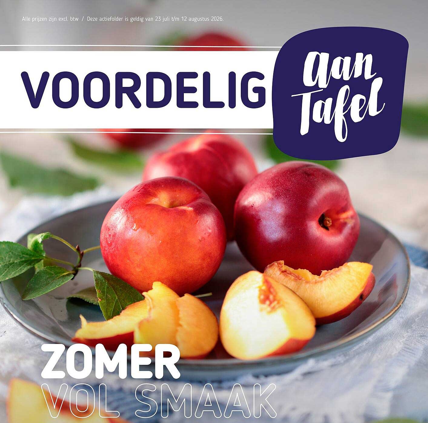 VOORDEELIG aan Tafel ZOMER VOL SMAAK