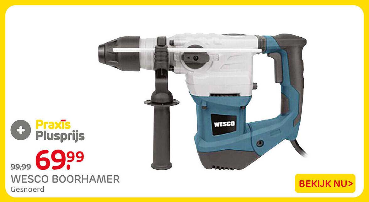 WESCO BOORHAMER Gesnoerd