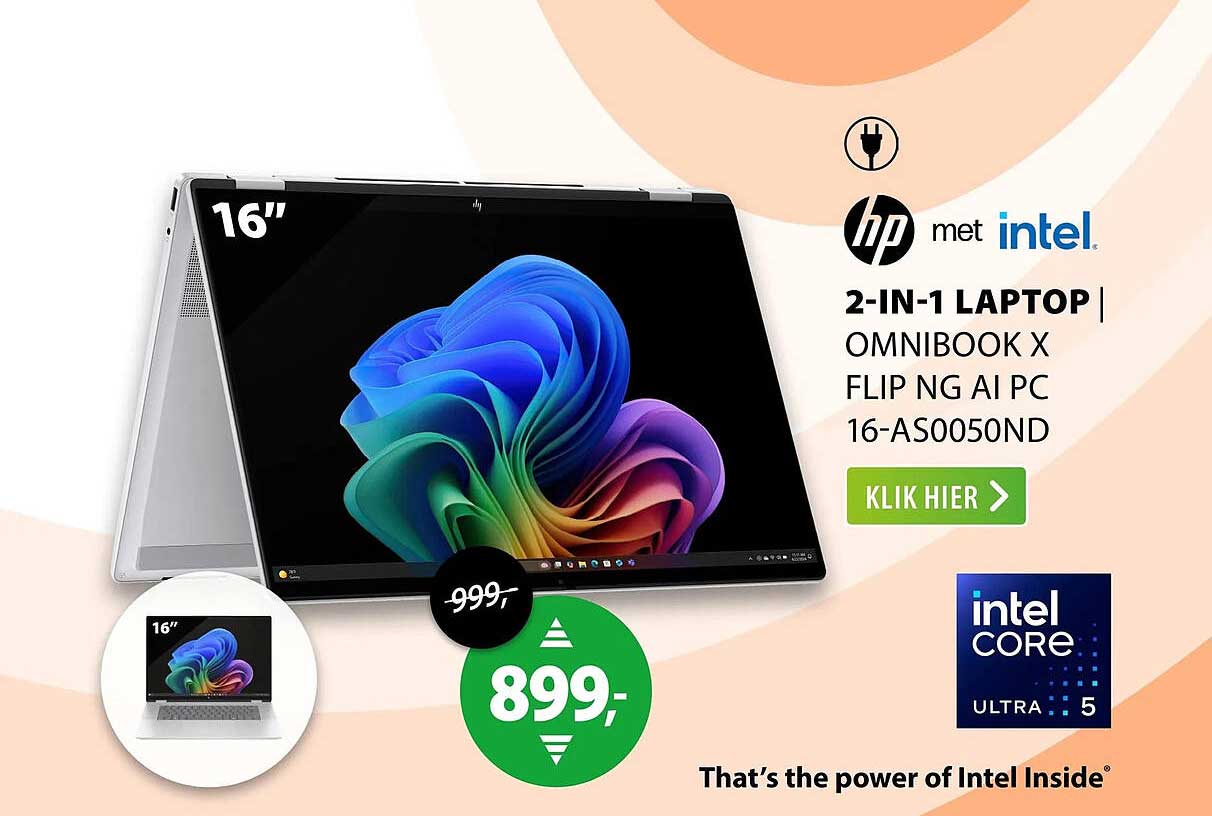 2-IN-1 LAPTOP OMNIBOOK X FLIP NG AI PC 16-AS0050ND