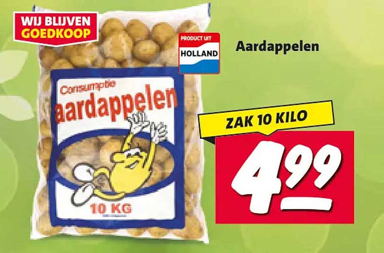 Aardappelen Zak 10 kilo