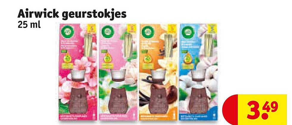 Airwick geurstokjes 25 ml