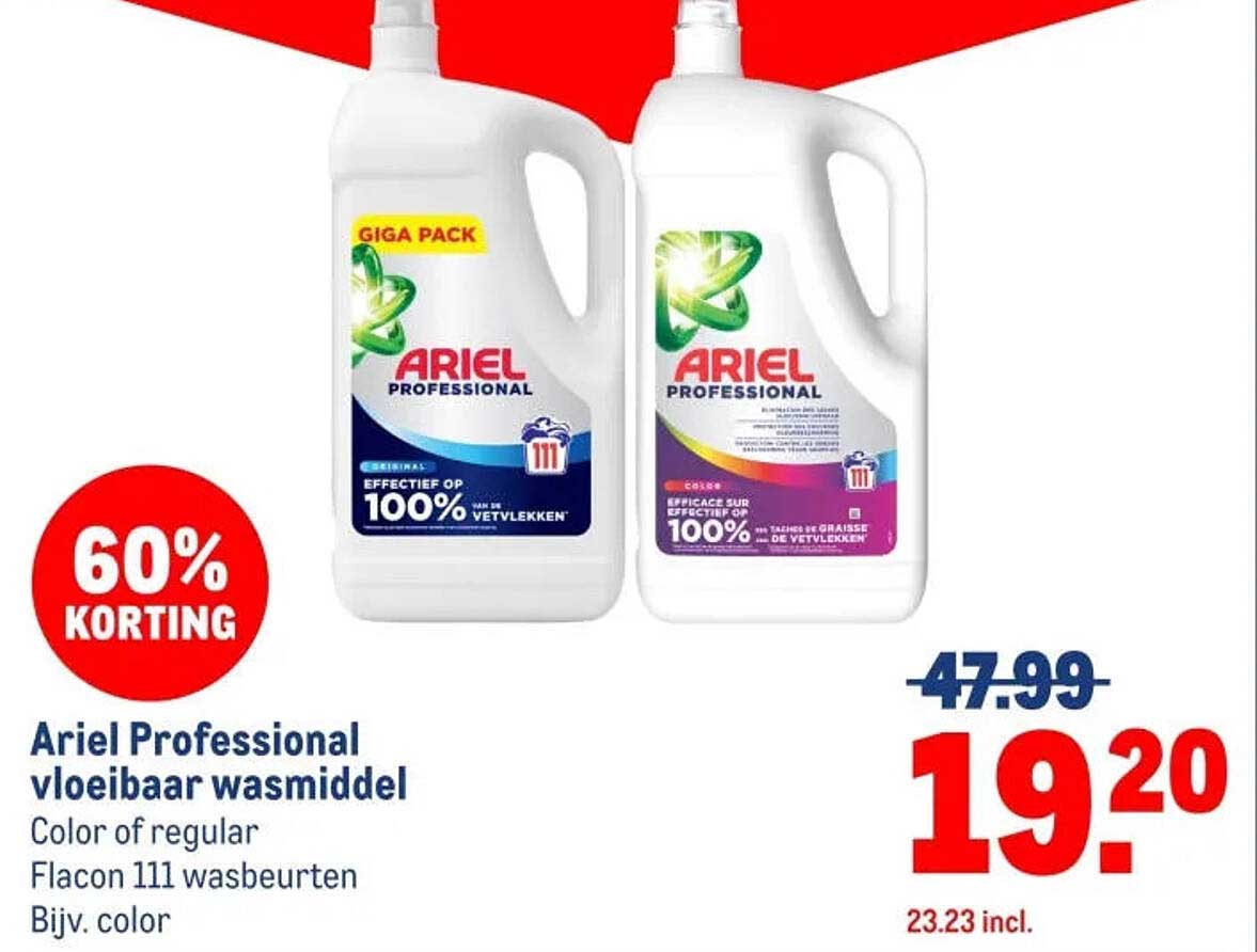 Ariel Professional vloeibaar wasmiddel