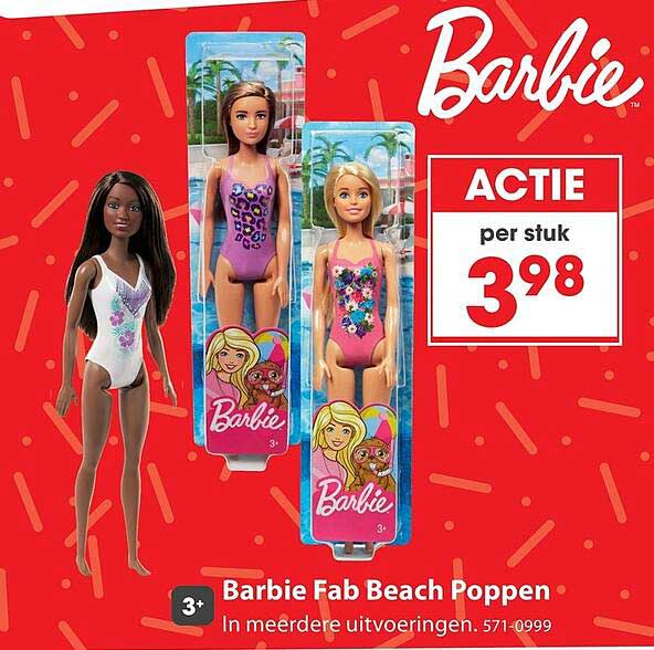Barbie Fab Beach Poppen