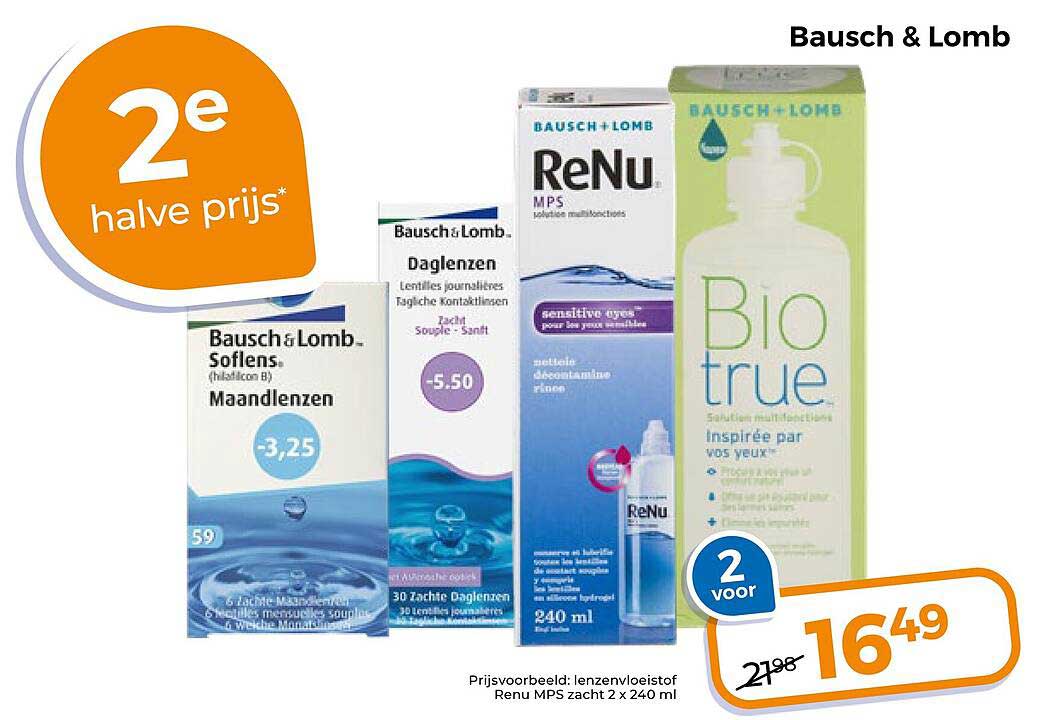 Bausch & Lomb 2 voor