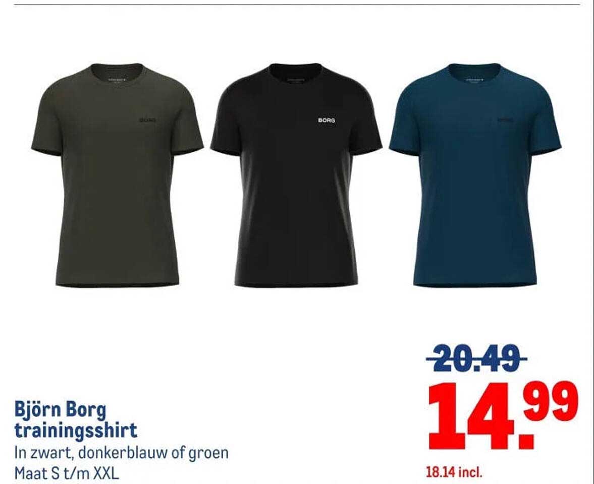 Björn Borg trainingsshirt