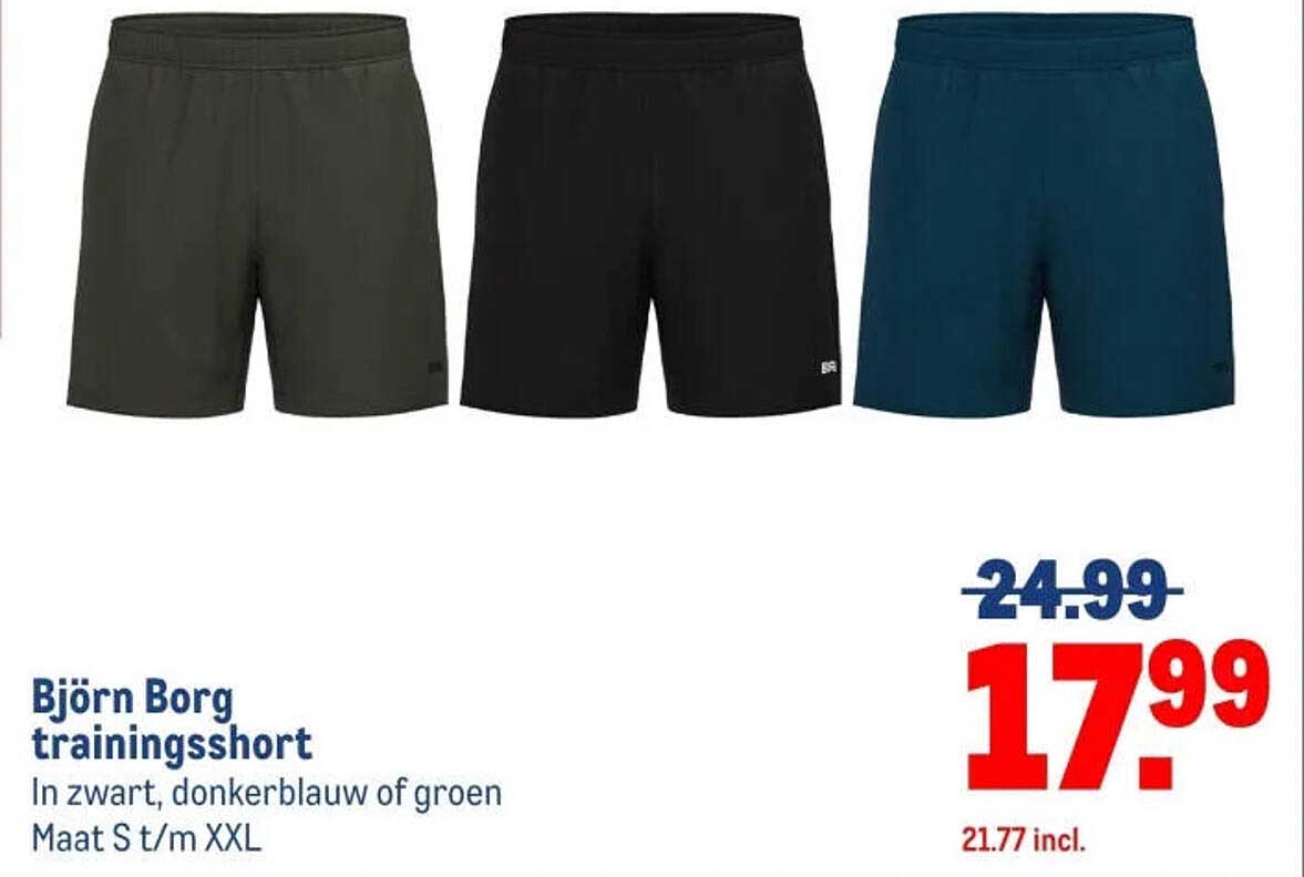 Björn Borg trainingsshort