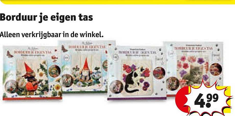 Borduur je eigen tas