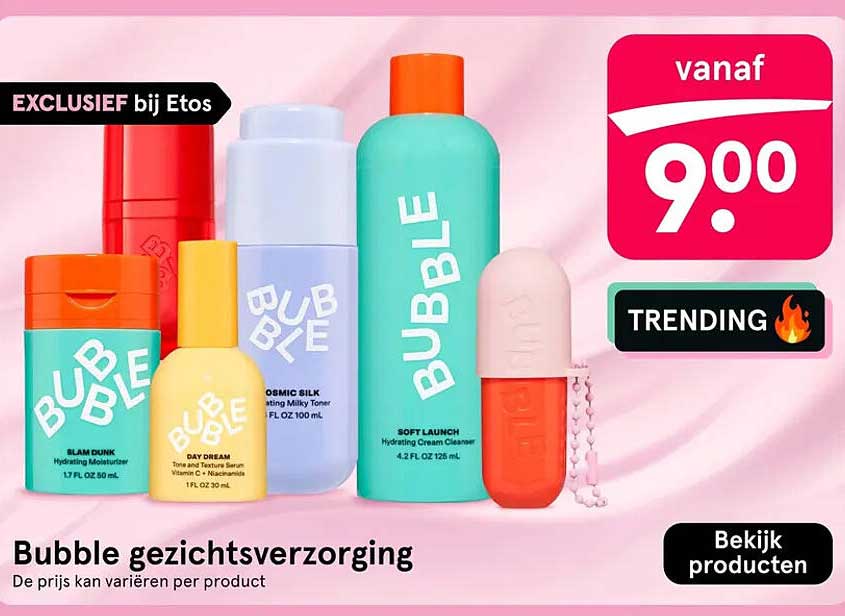Bubble gezichtsverzorging