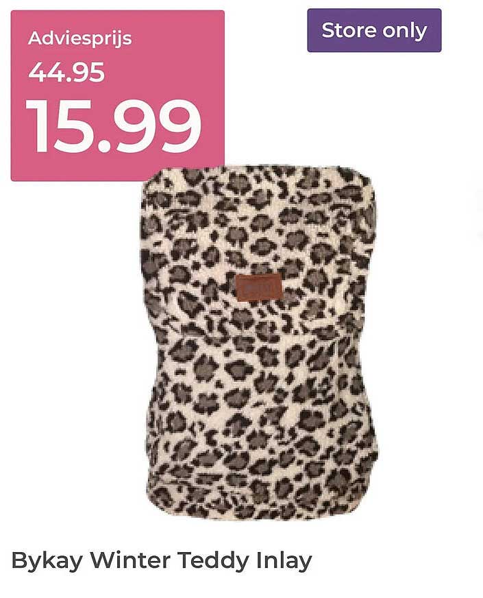 Bykay Winter Teddy Inlay