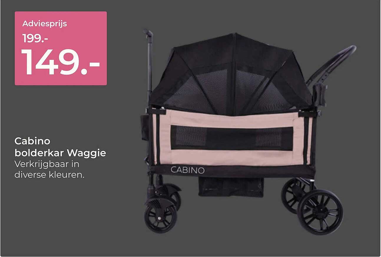 Cabino bolderkar Waggie