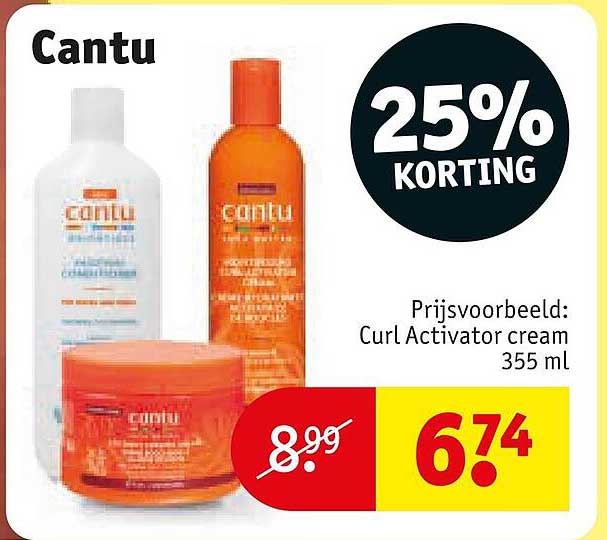 Cantu 25% korting