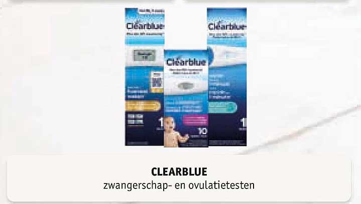 CLEARBLUE zwangerschaps- en ovulatietesten