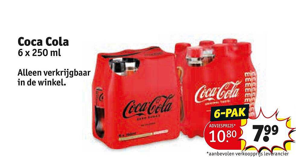 Coca Cola 6 x 250 ml 6-PACK