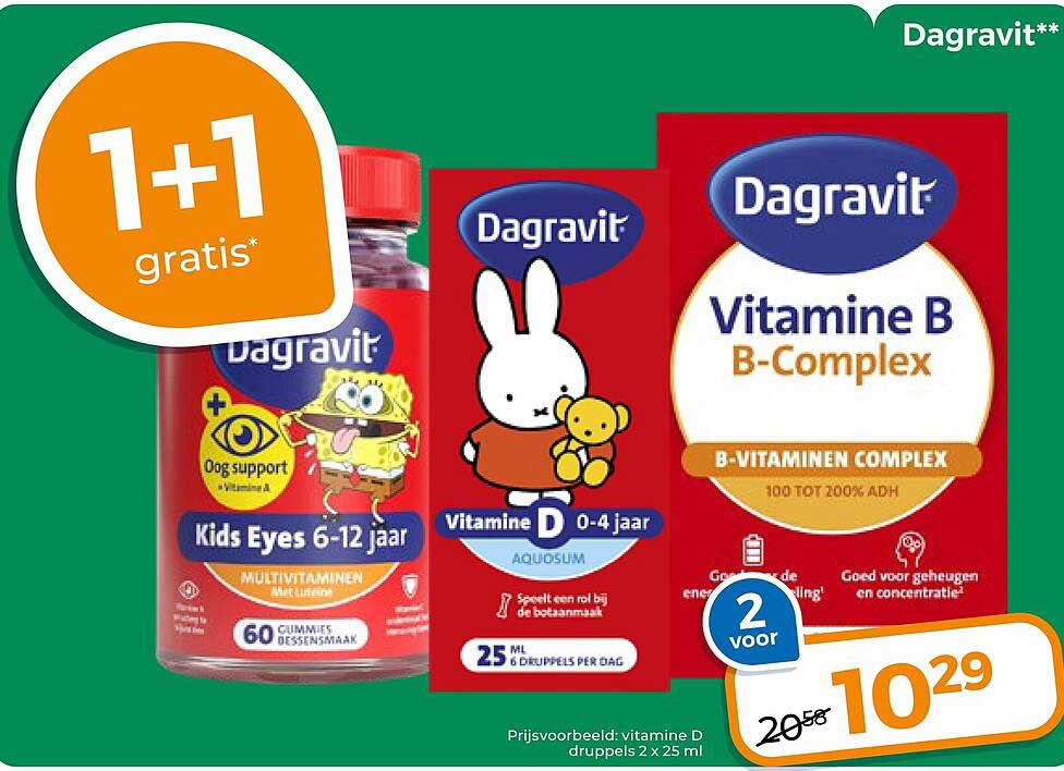 Dagravit Vitamine B B-Complex 2 voor