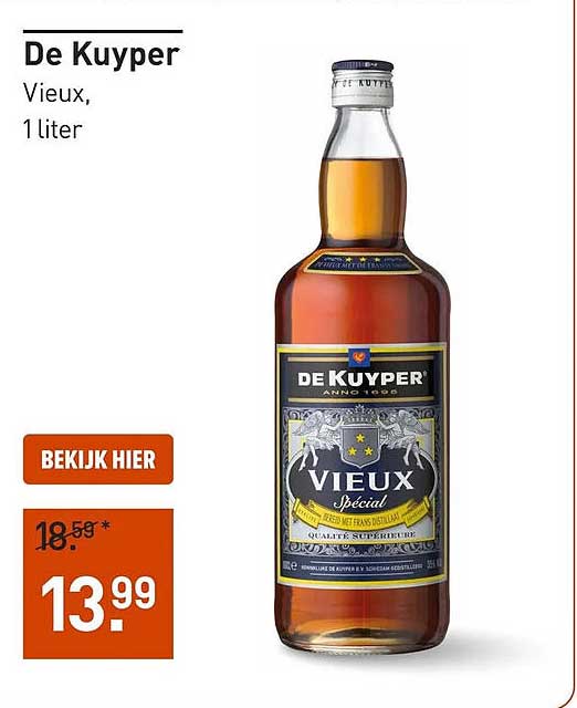 De Kuyper Vieux, 1 liter