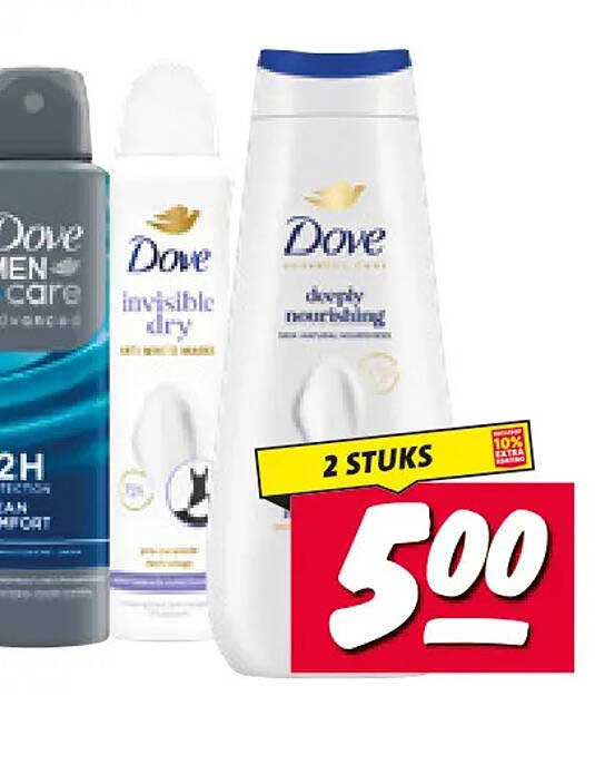 Dove deodorant 2 stuks