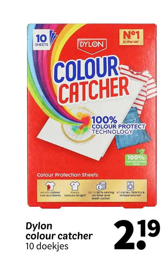 Dylon colour catcher 10 doekjes