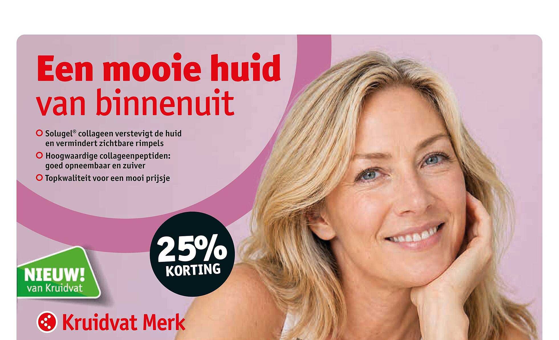 Een mooie huid van binnenuit 25% korting