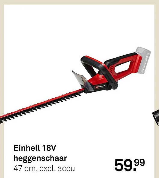 Einhell 18V heggenschaar