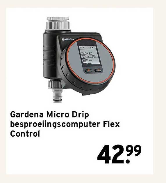 Gardena Micro Drip besproeiingscomputer Flex Control