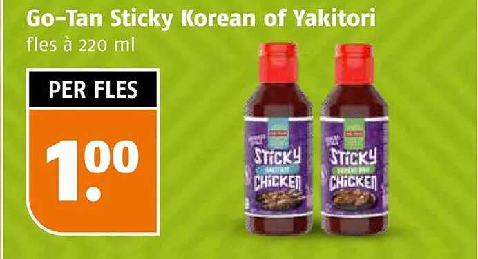 Go-Tan Sticky Korean of Yakitori fles à 220 ml