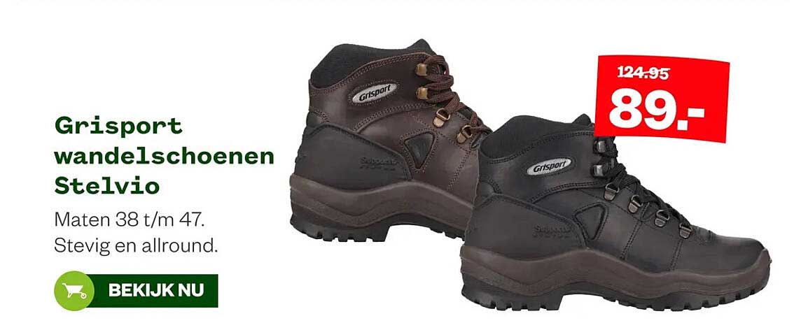 Grisport wandelschoenen Stelvio
