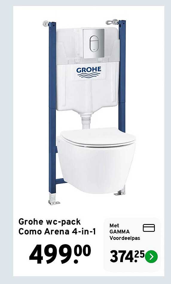 Grohe wc-pack Como Arena 4-in-1