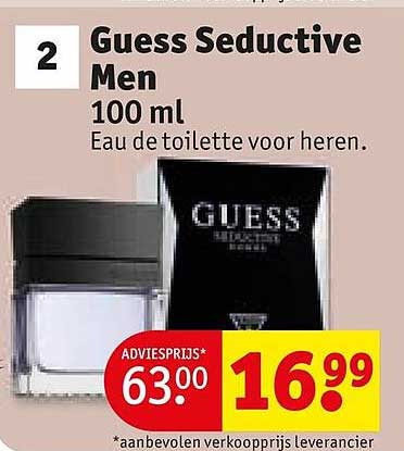 Guess Seductive Men 100 ml Eau de toilette voor heren.