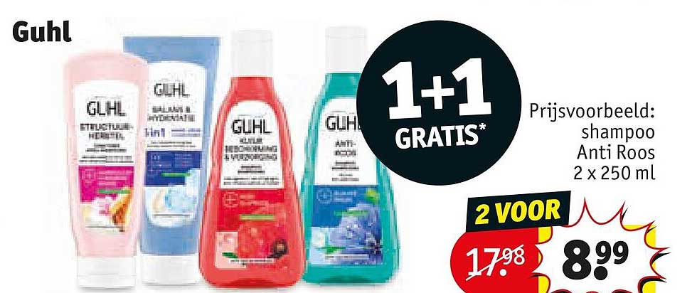 Guhl 1+1 gratis