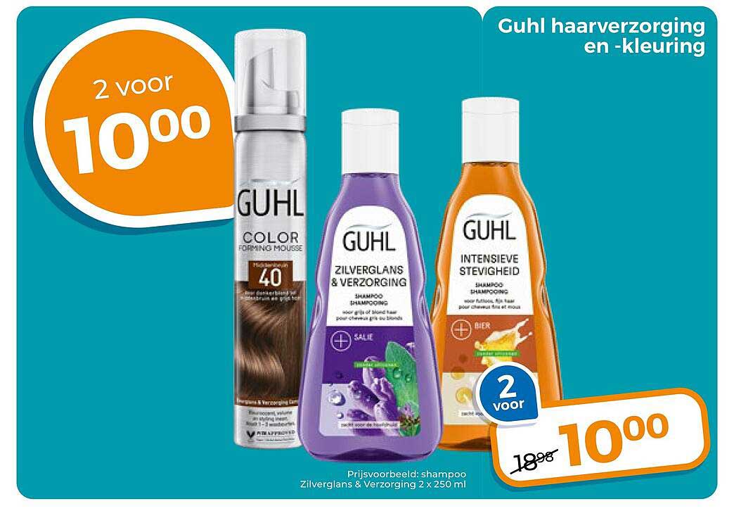 Guhl haarverzorging en -kleuring