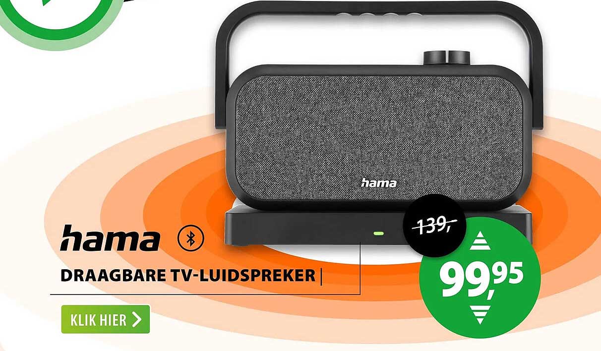 hama DRAAGBARE TV-LUIDSPREKER