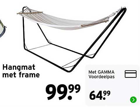 Hangmat met frame