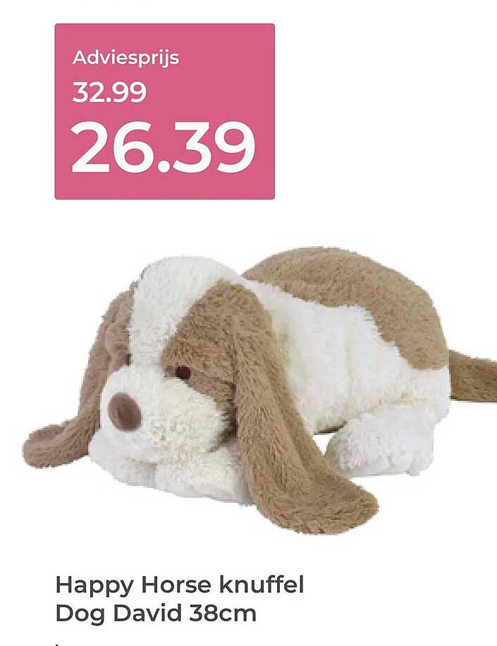 Happy Horse knuffel Dog David 38cm