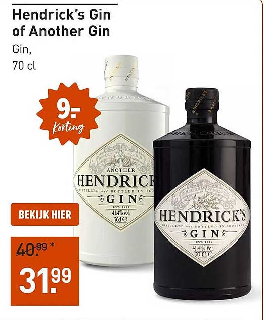 Hendrick's Gin of Another Gin