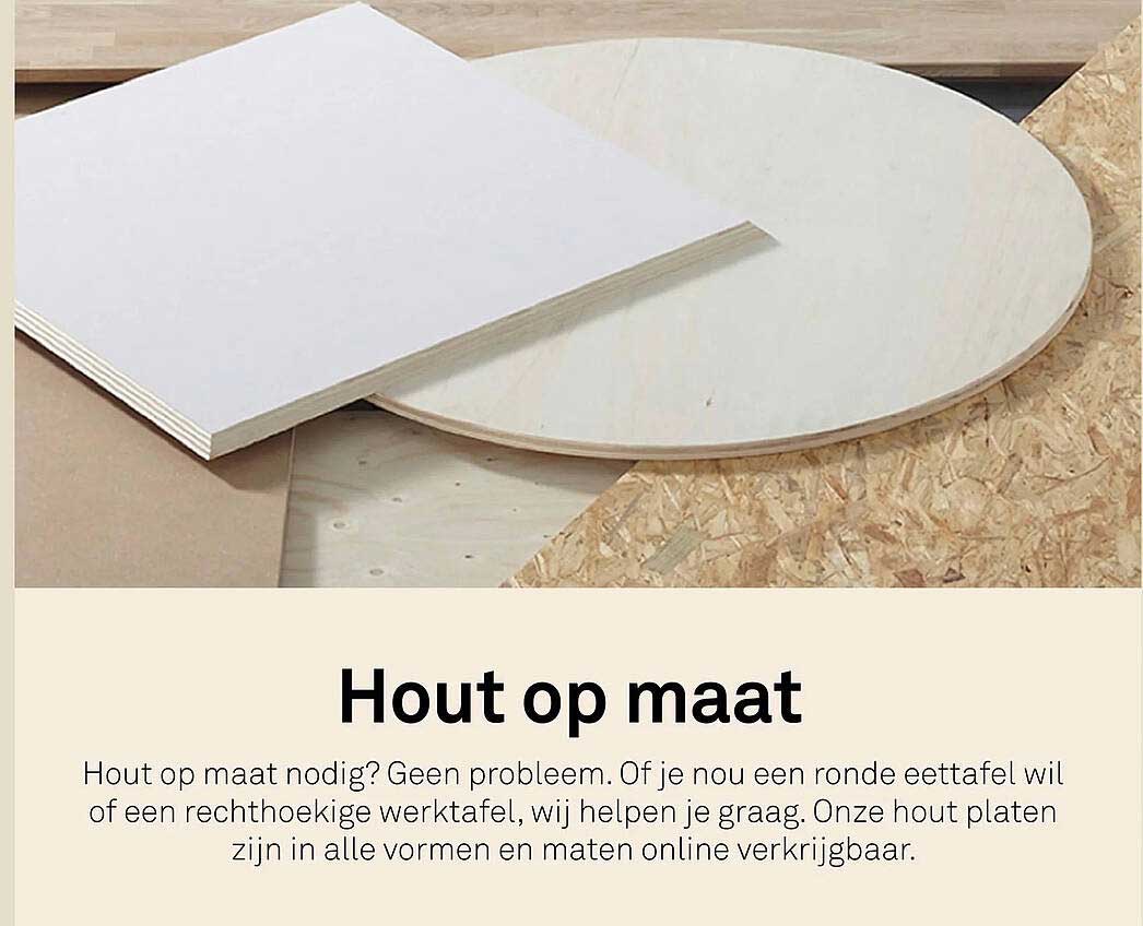 Hout op maat