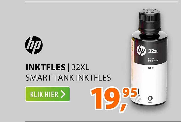 HP Inktfles 32XL Smart Tank Inktfles