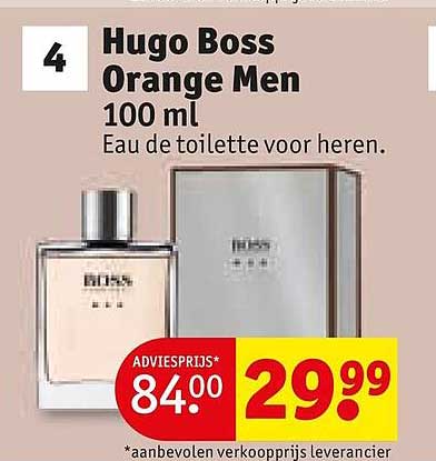 Hugo Boss Orange Men 100 ml Eau de toilette voor heren.