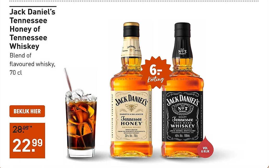 Jack Daniel’s Tennessee Honey of Tennessee Whiskey